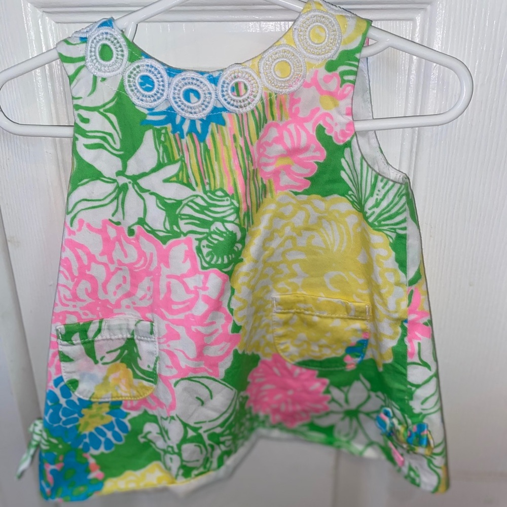 Hibiscus stroll Lilly Pulitzer mini shift dress